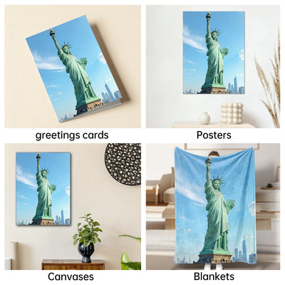The Liberty Goddess woman portrait