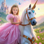 The Enchanted Princess girl portrait