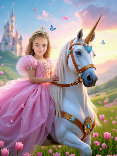 The Enchanted Princess girl portrait