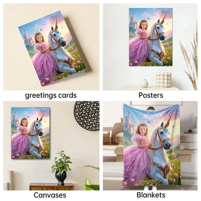 The Enchanted Princess girl portrait
