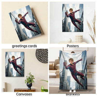 The Wall-Crawler boy portrait