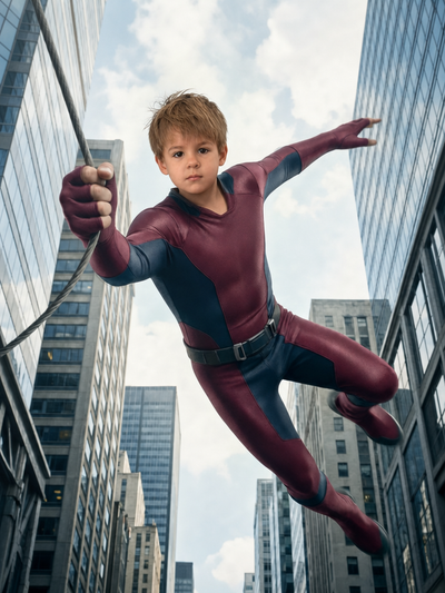 The Wall-Crawler boy portrait