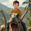 The Jurassic Park Ranger boy portrait