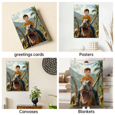 The Jurassic Park Ranger boy portrait