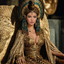 The Golden Pharaoh woman portrait