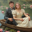 The Victorian Sweethearts couple portrait