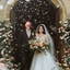The Victorian Gothic Bride and Groom couple portrait