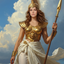The Athena Reborn woman portrait