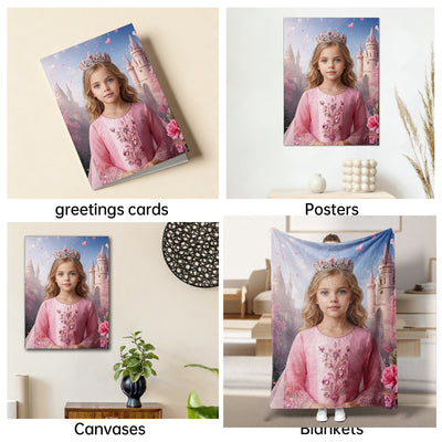 The Fairytale Princess girl portrait