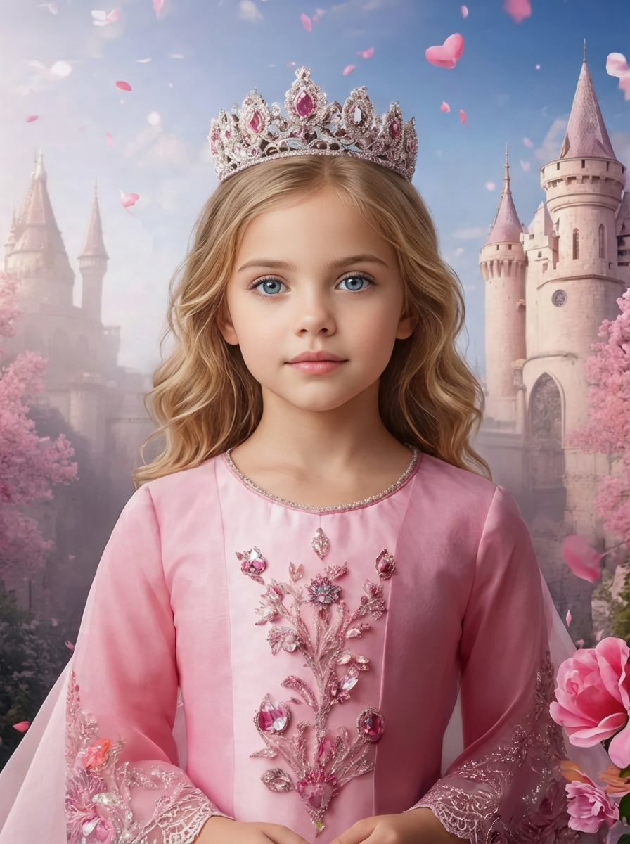 The Fairytale Princess girl portrait