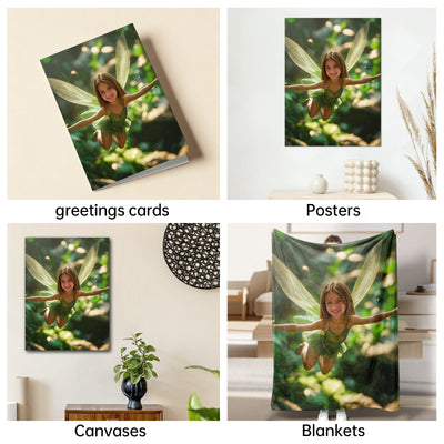 The Tinker Bell girl portrait