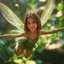 The Tinker Bell girl portrait