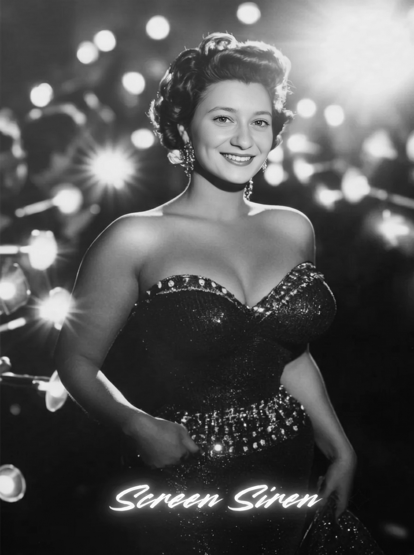 The Golden Age Starlet woman portrait