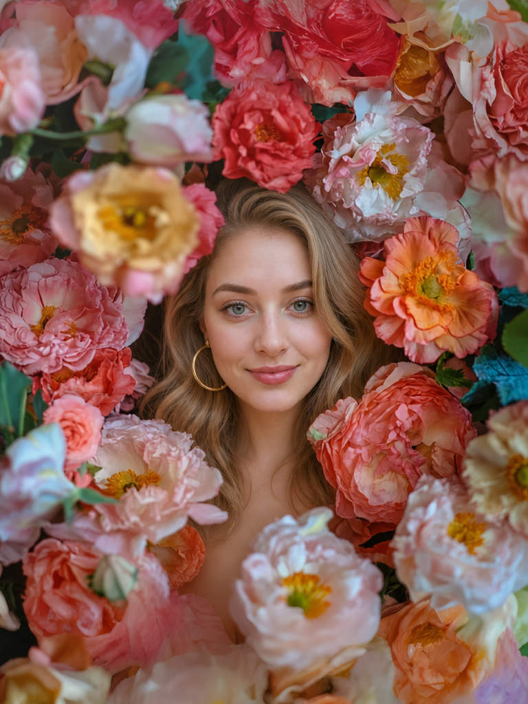 The Ophelia woman portrait