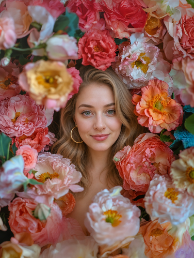 The Ophelia woman portrait