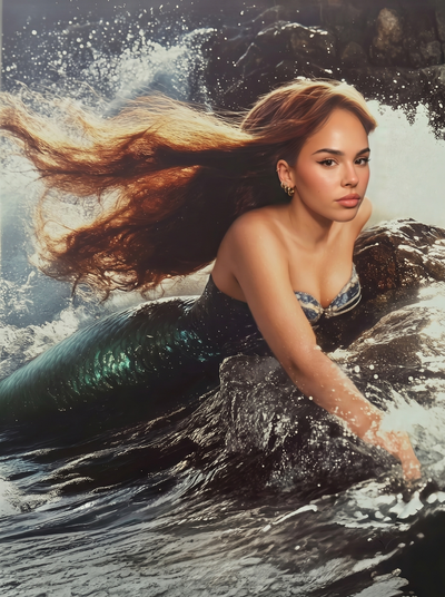 The Ocean Siren woman portrait
