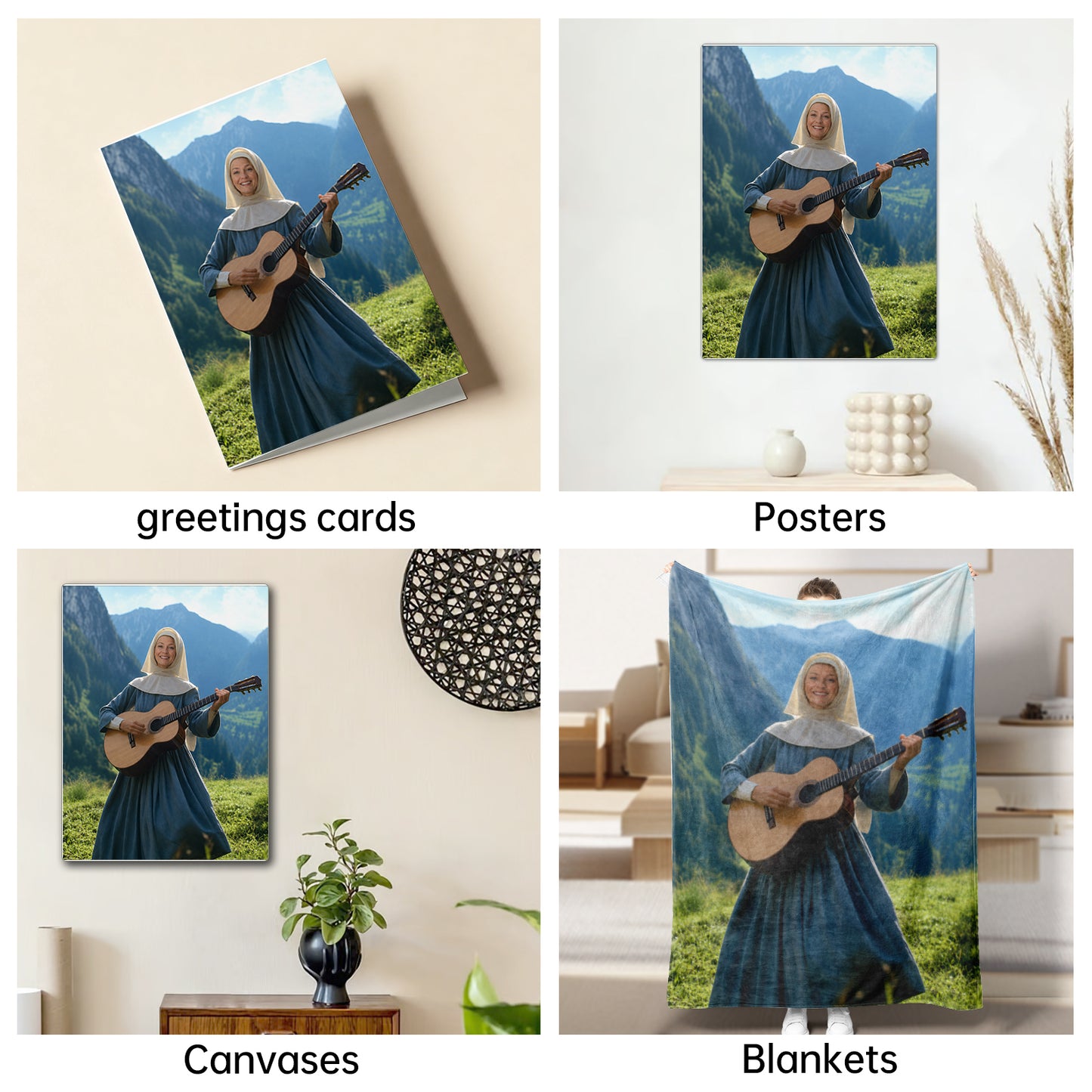 The Sound of Music Nun woman portrait