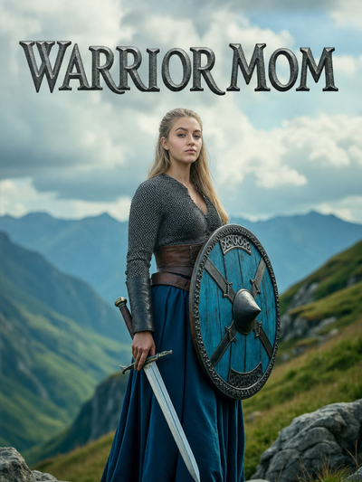 The Viking Shieldmaiden woman portrait