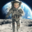 The Space Explorer boy portrait
