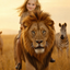 The Lion Rider girl portrait