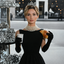 The Breakfast at Tiffany's woman portrait