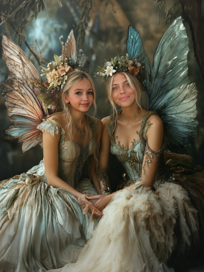 The Enchanted Fairy Sisters female portrait