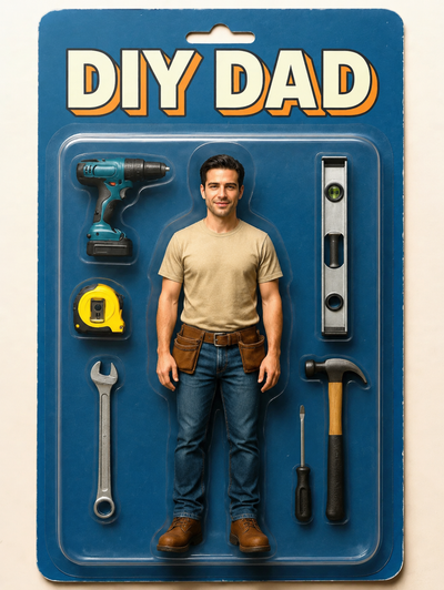 The DIY Dad man portrait
