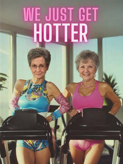 The 80s Aerobics Instructor friend portrait