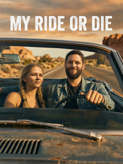 The American Outlaw couple portrait