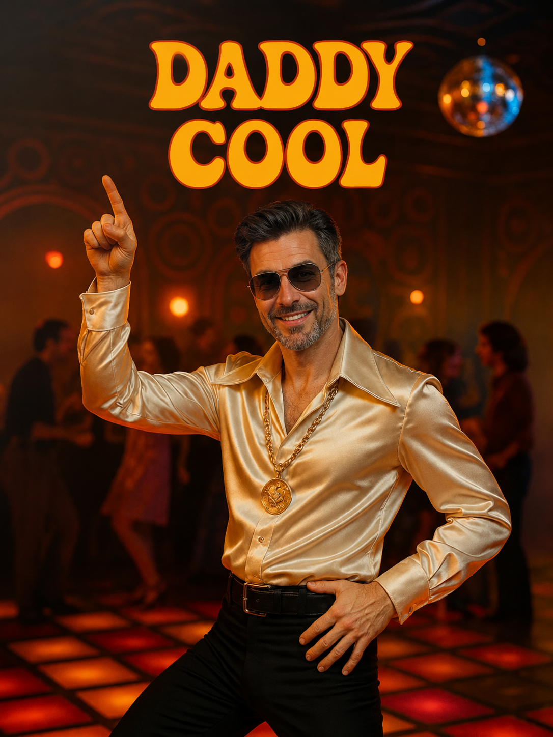 The Disco King man portrait