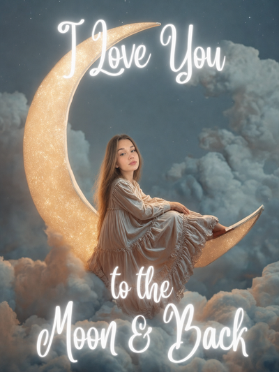 The Crescent Moon Dreamer none portrait