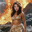 The Prehistoric Bombshell female portrait