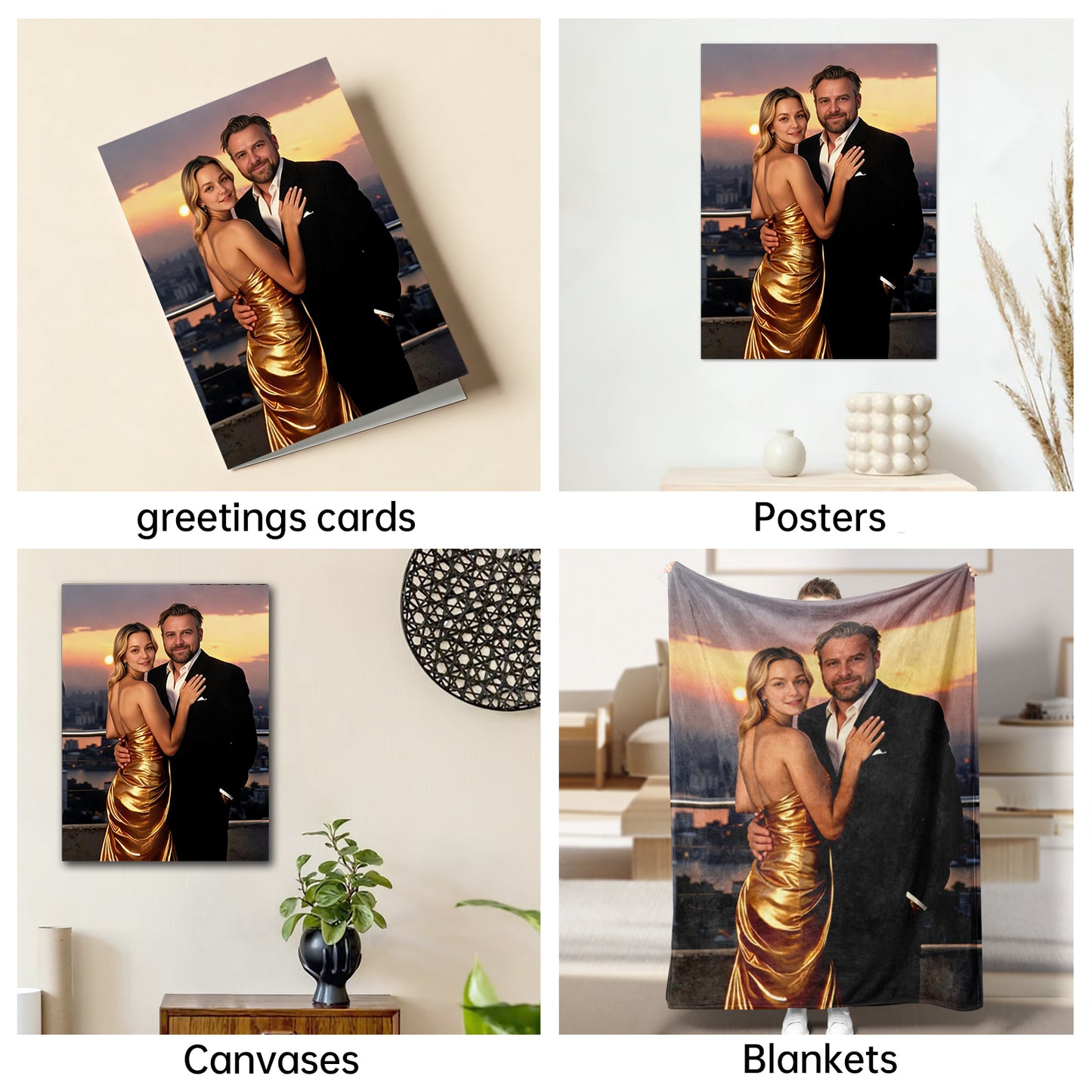 The Golden Hour Couple none portrait
