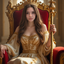 The Golden Empress woman portrait