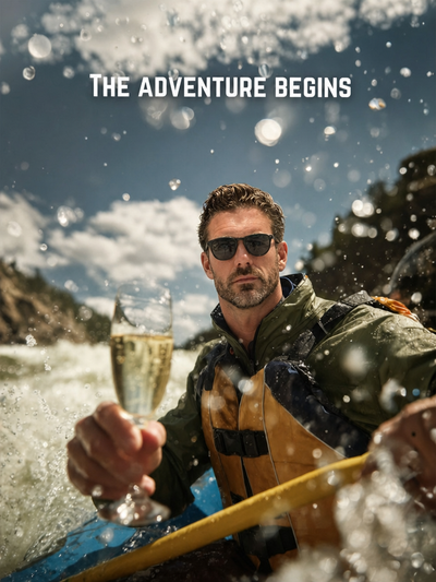 The Silver Fox Adventurer male portrait