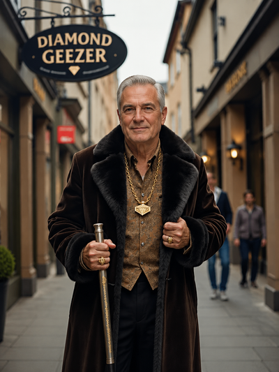 The Diamond Geezer man portrait