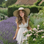 The English Garden Dreamer female portrait