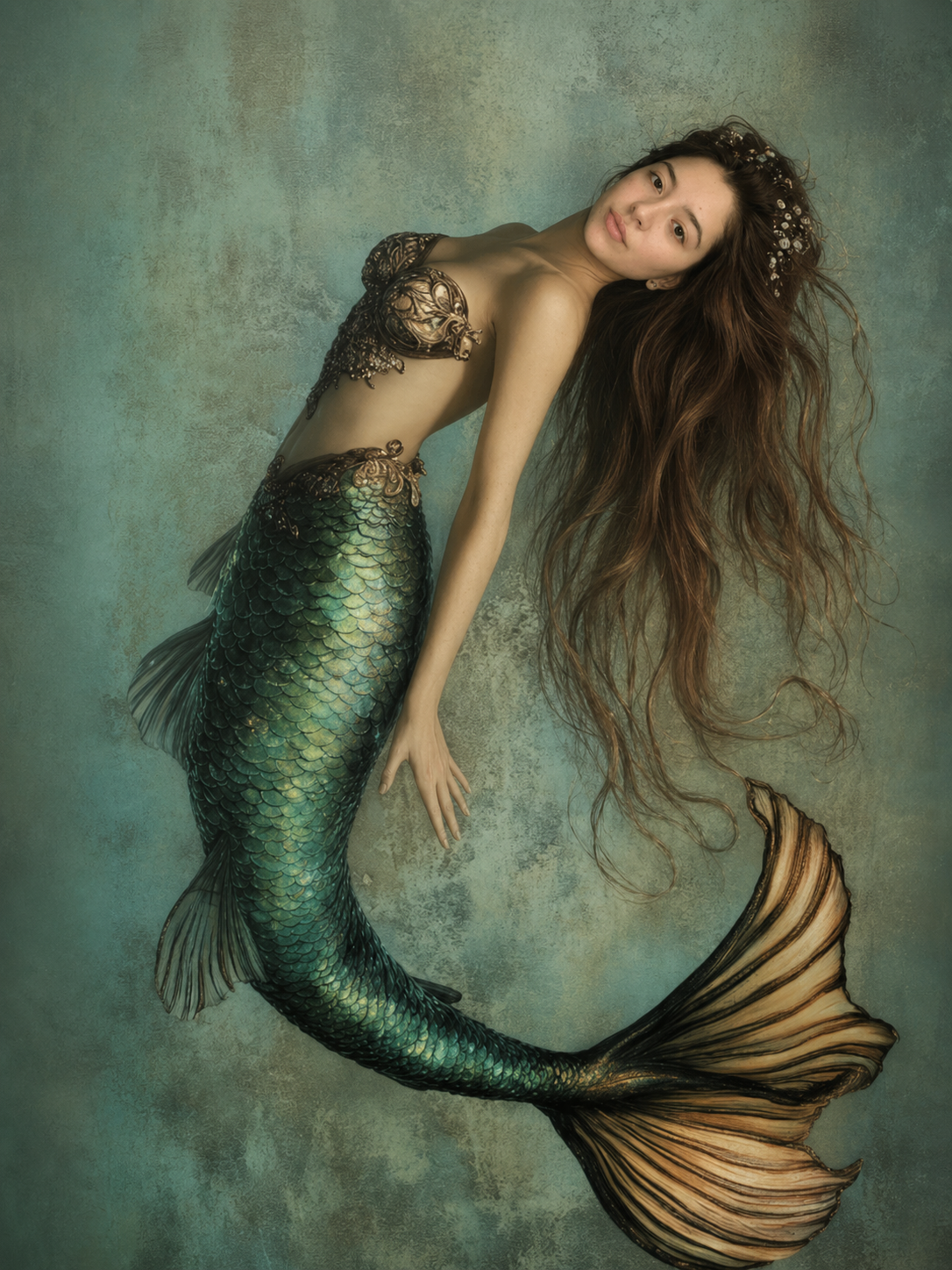 The Siren of Atlantis woman portrait