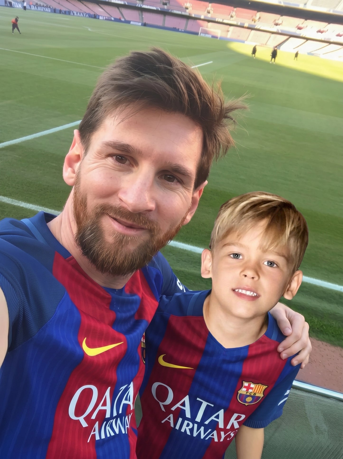 The Soccer Dynasty Father male portrait