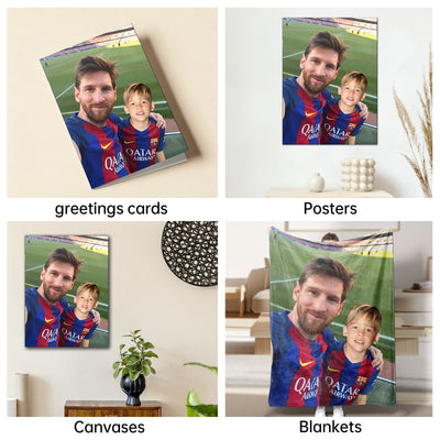 The Soccer Dynasty Father male portrait
