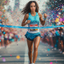 The Marathon Victor woman portrait