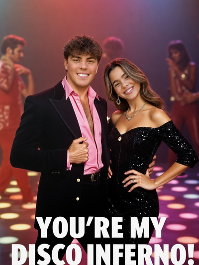The Disco Era couple portrait
