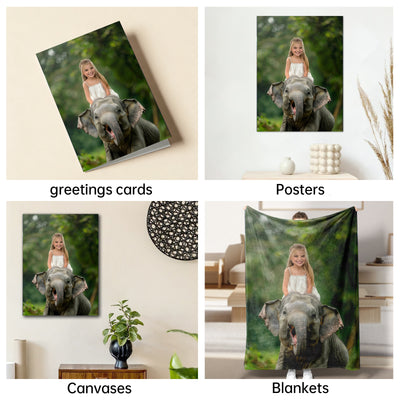 The Jungle Princess girl portrait