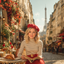 The Parisian Flâneuse woman portrait