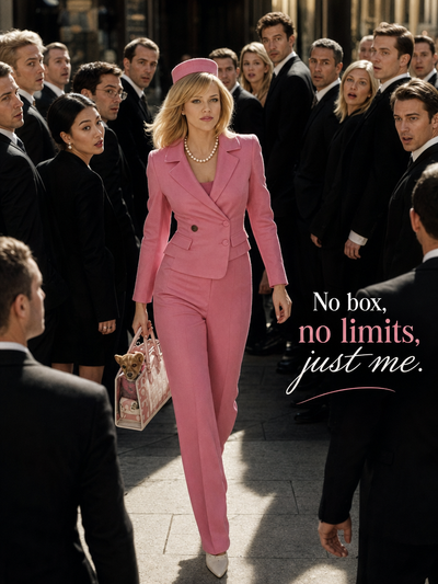 The Legally Blonde woman portrait