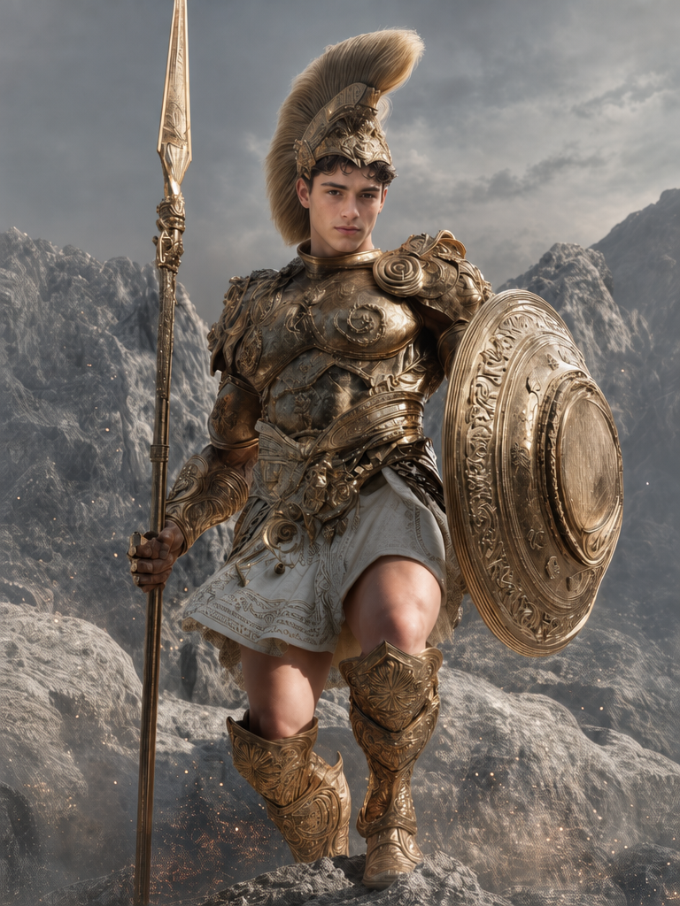 The Gilded Hoplite none portrait