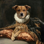 The Nobleman's Court custom dog portrait