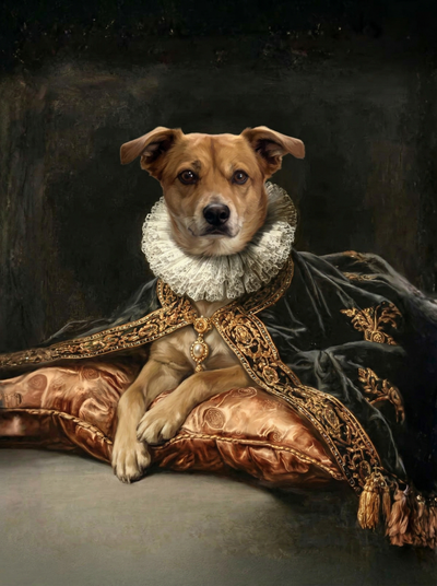 The Nobleman's Court custom dog portrait