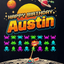 The Retro Arcade Defender Austin birthday portrait