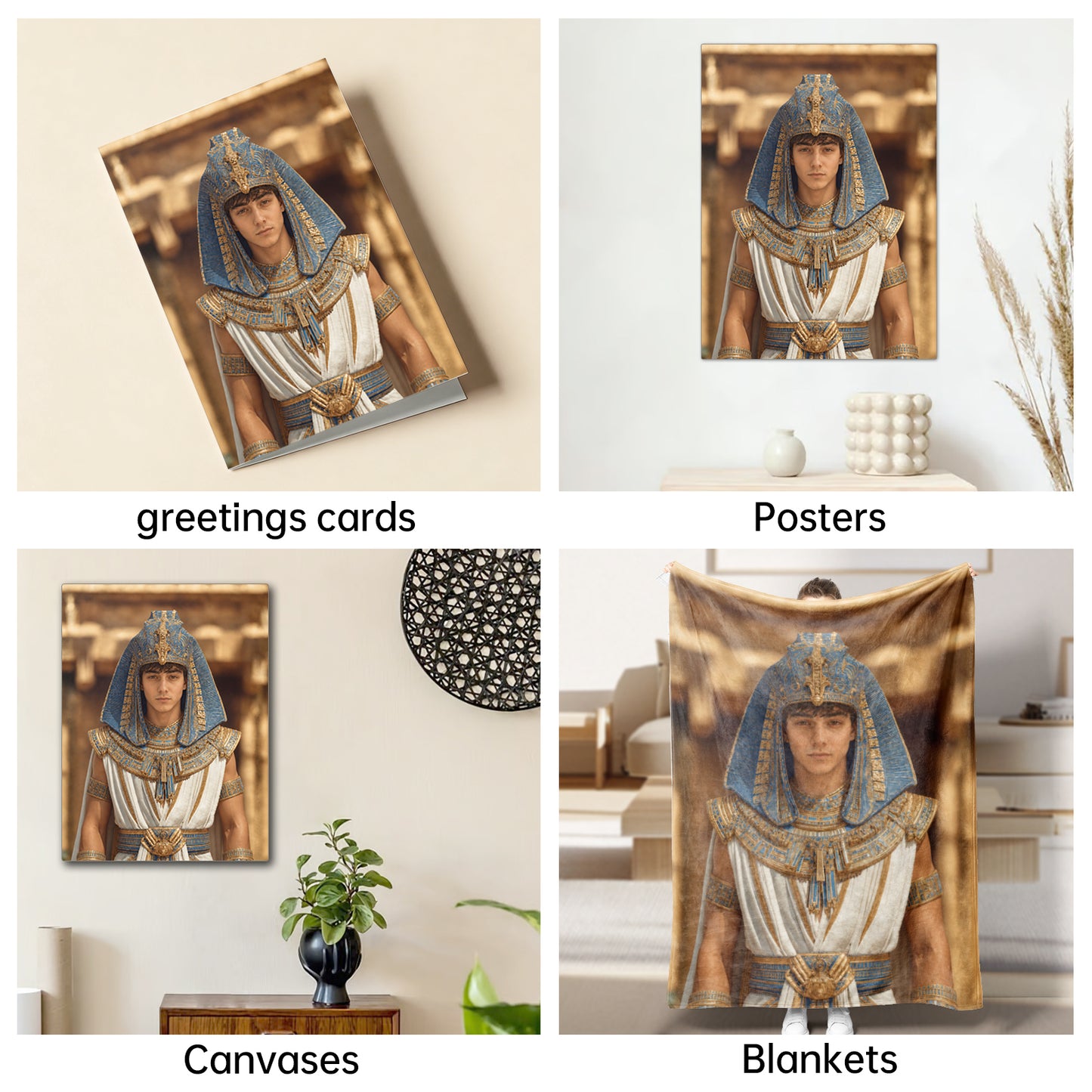 The Blue Crown Pharaoh none portrait